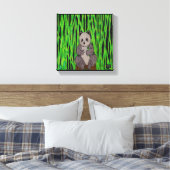 Panda - Canvasprint Canvas Afdruk (Insitu (Slaapkamer))