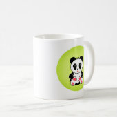 Panda, cartoon, kinderen koffiemok (Voorkant rechts)