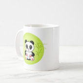 Panda, cartoon, kinderen koffiemok (Voorkant links)