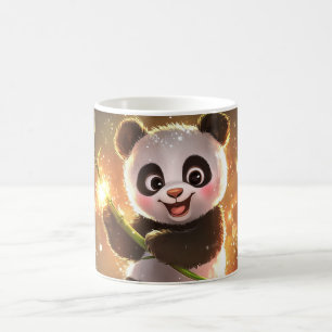 Panda Cartoon Stijl levendig Cute Kleurrijk Koffiemok