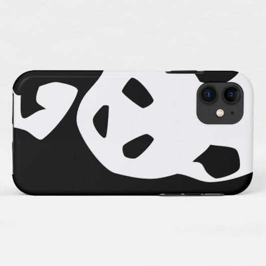 Panda Case-Mate iPhone Case (Achterkant (horizontaal))