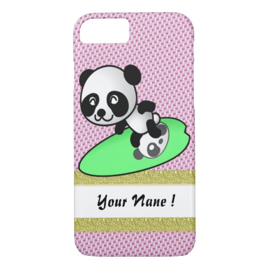 panda Case-Mate iPhone case (Achterkant)