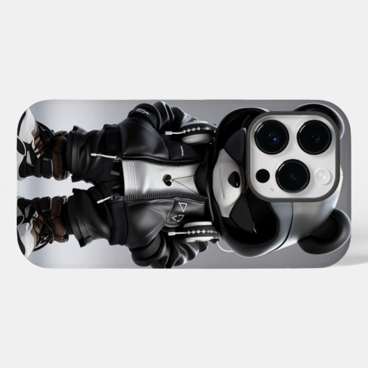 PANDA Case-Mate iPhone CASE (Achterkant (horizontaal))