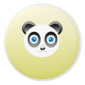 Panda Ceramic Knob. Keramische Knop (Voorkant)