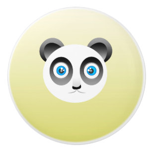 Panda Ceramic Knob. Keramische Knop