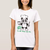 Panda Chef T-shirt (Voorkant)