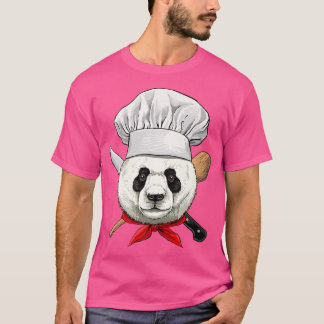 Panda Chef Wilde Panda Beer Dier, Koken Liefde T-shirt