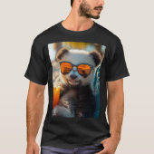 Panda chillt in der Sonne T-shirt (Voorkant)