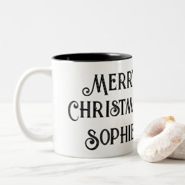 Panda Christmas-Mok Tweekleurige Koffiemok