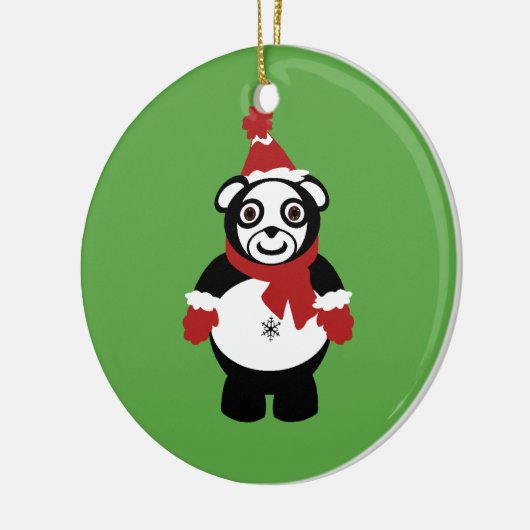 panda claus ornament (Links)