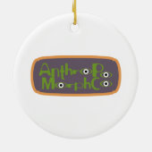 panda claus ornament (Achterkant)