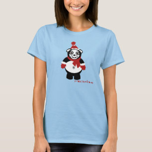 panda claus t-shirt