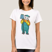 Panda Cleaner Mop Cleaning T-shirt (Voorkant)