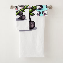 Panda Collectie handdoek set
