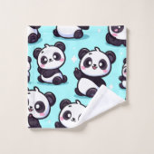 Panda Collectie handdoek set (Wasdoekje)