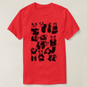 Panda Collectie T-shirt (Design voorkant)