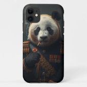 Panda Commander Mobiel Hoesje (Achterkant)