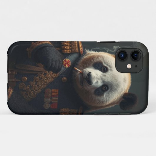 Panda Commander Mobiel Hoesje (Achterkant (horizontaal))