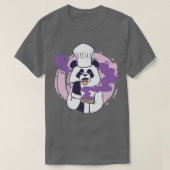 Panda Cooking beer T-shirt (Design voorkant)