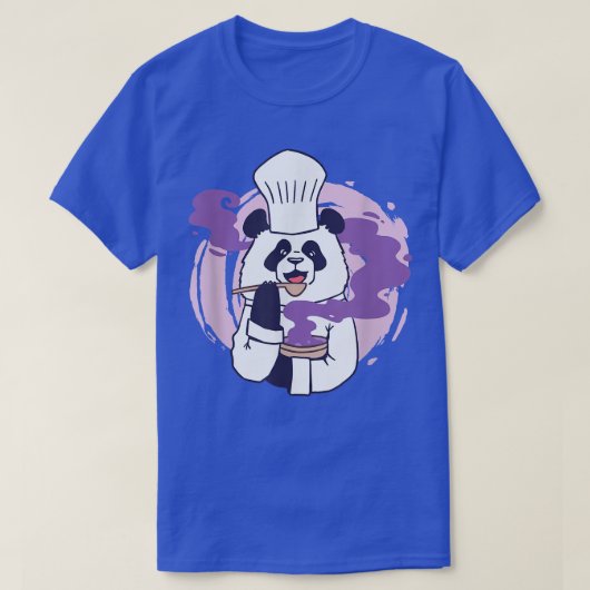 Panda Cooking beer T-shirt (Design voorkant)