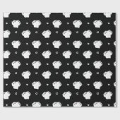 Panda Couple Cadeaupapier (Vlak)