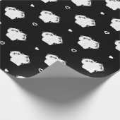 Panda Couple Cadeaupapier (Hoek)