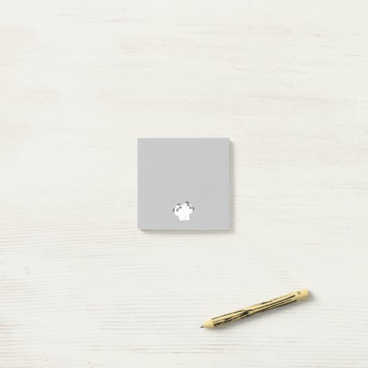 Panda Couple Post-it® Notes (Op bureau)