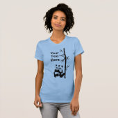 Panda Couple T-Shirt (Voorkant volledig)