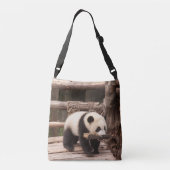 Panda Cross Body Bag Crossbody Tas (Achterkant)