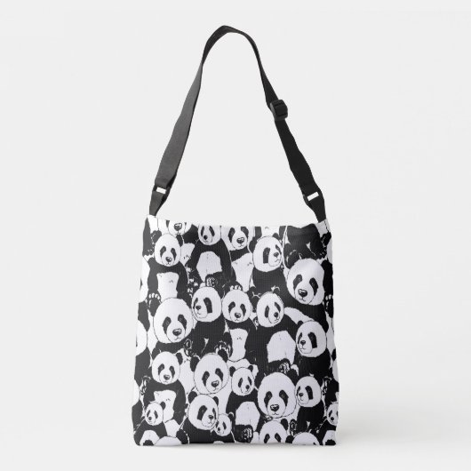 Panda Crossbody Tas (Achterkant)