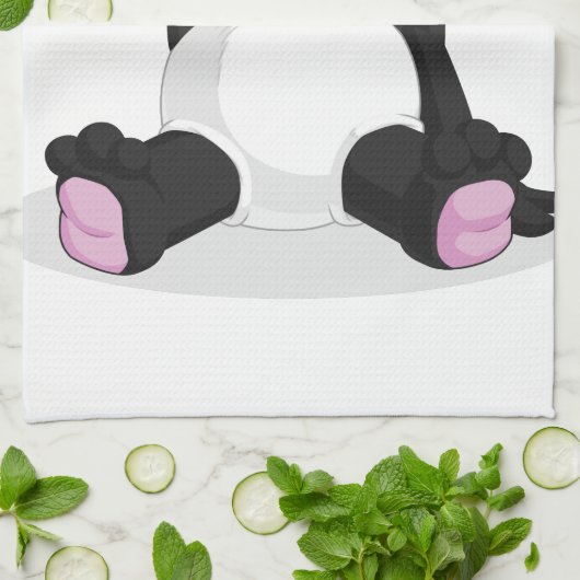 Panda Crying Theedoek (Gevouwen)