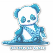 Panda Cub Sticker (Voorkant)