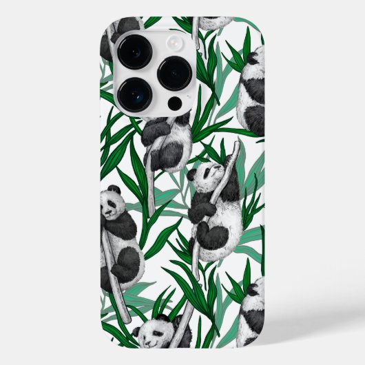Panda cubs op Case-Mate iPhone case (Achterkant)