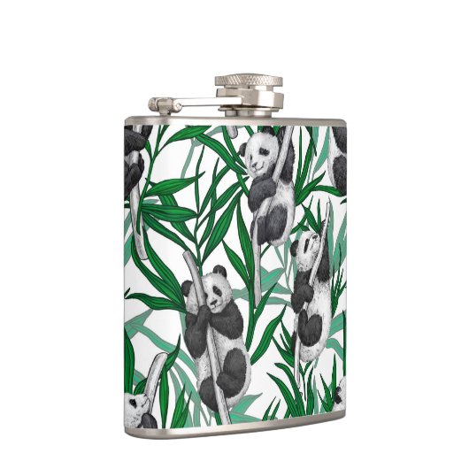 Panda cubs op heupfles (Rechts)