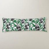 Panda cubs op lichaamskussen (Achterkant)