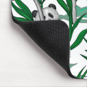 Panda cubs op muismat (Hoek)