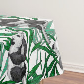 Panda cubs op tafelkleed (Voorbeeld)