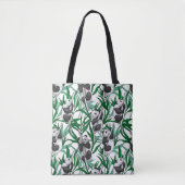 Panda cubs op tote bag (Voorkant)