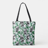 Panda cubs op tote bag (Achterkant)