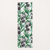 Panda cubs op yogamat (Voorkant)