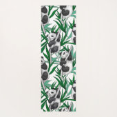 Panda cubs op yogamat (Achterkant)