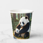 Panda cup papieren bekers (Voorkant)