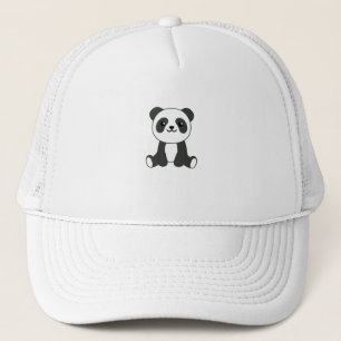 Panda Cute Animals Kinder Baby Beer Pandas Trucker Pet