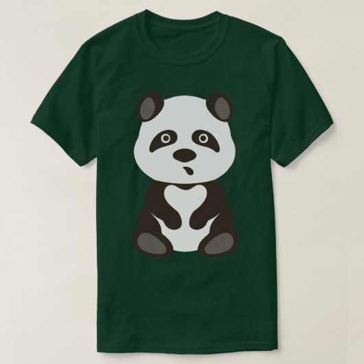 Panda Cute T-shirt (Design voorkant)
