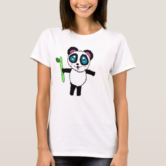 Panda Dames Shirt (Voorkant)