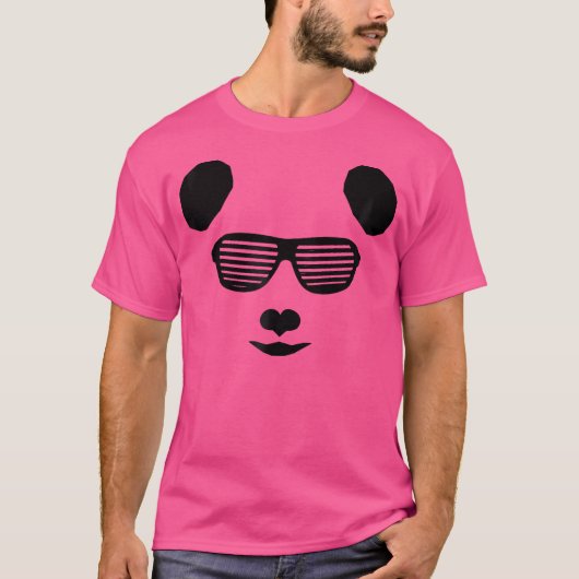 Panda Dance Muziek PDM Plur EDM Rave Festival T-shirt (Voorkant)