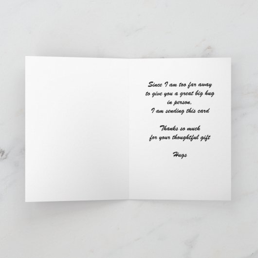 Panda Dank je Beer Hug over de Miles Kaart (Binnen)