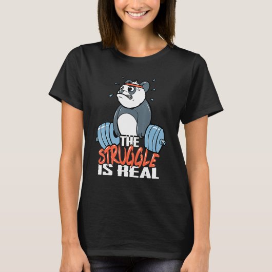 Panda de strijd is echt een goed wapen ... t-shirt (Voorkant)