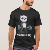 Panda de strijd is echt een goed wapen ... t-shirt (Voorkant)