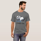 Panda de strijd is echt een goed wapen ... t-shirt (Voorkant volledig)